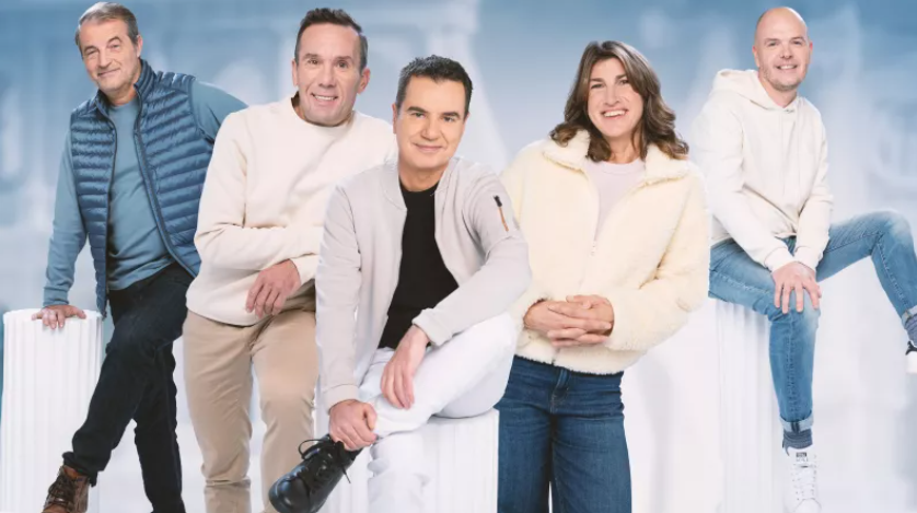 Stéphane Lippert, Benoit Gilly, Laurent Luyat, Ophélie david, Martial Fernandez